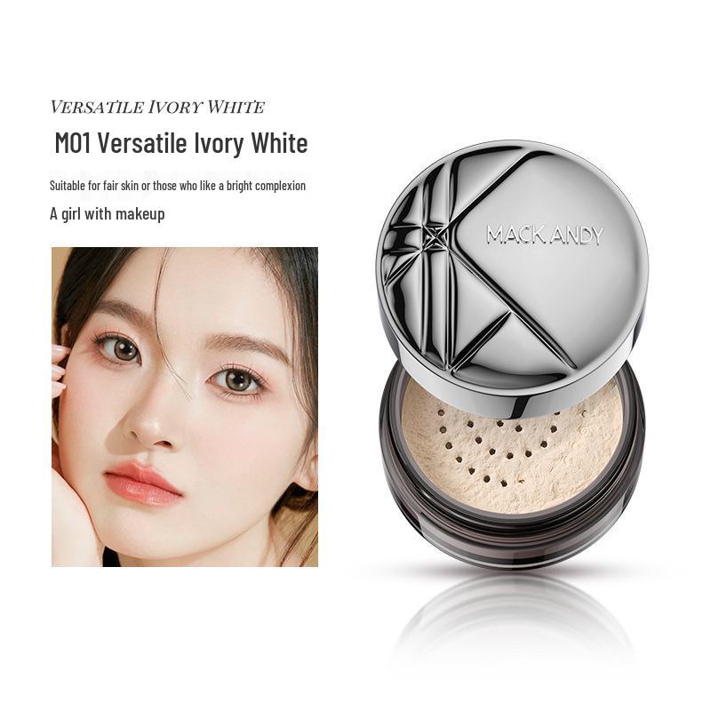 Рассыпчатая пудра Mark Andy Obsidian: Рассеивающая, матирующая, водостойкая, устойчивая к поту и стойкая рассыпчатая пудра.