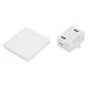 433Mhz Wireless Light Switch Receiver Kit Self Generation Remote Wall Switch Waterproof 110‑230V