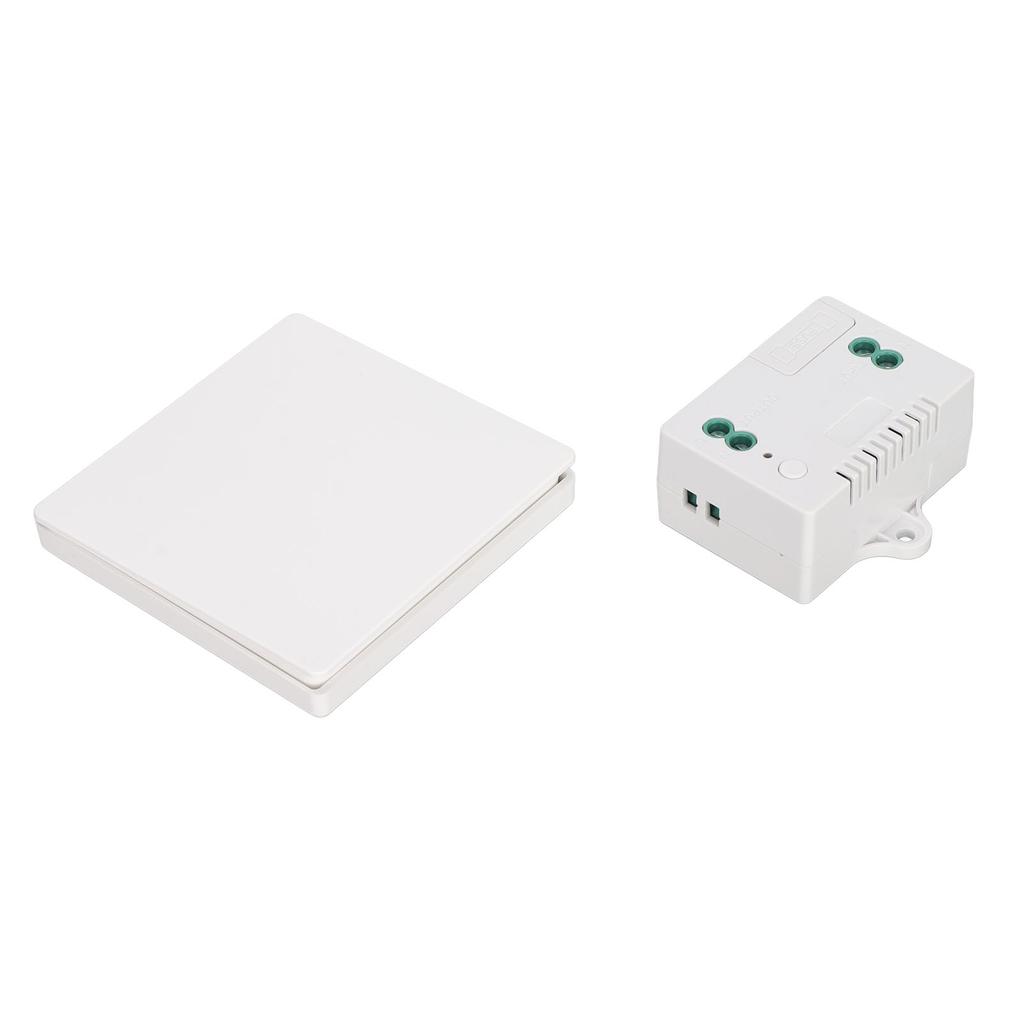 433Mhz Wireless Light Switch Receiver Kit Self Generation Remote Wall Switch Waterproof 110‑230V