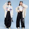 Children's Hip-Hop Street Dance Striped Shirt - Boys & Girls Trendy Breaking Dance Performance Outfit