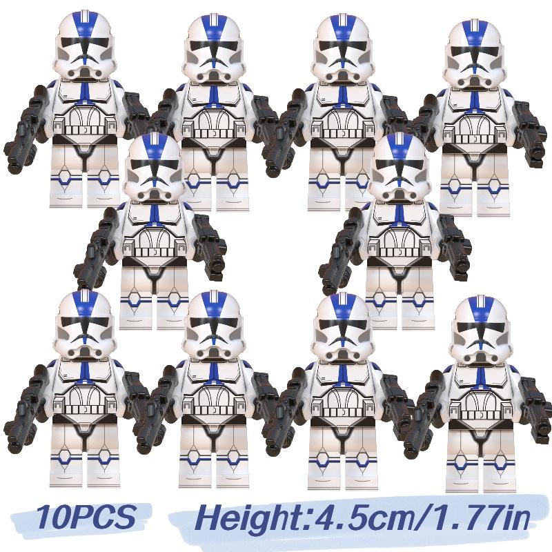 Star Wars Mandalorian Clone Stormtrooper Kriegsbausteine ​​Spielzeug für Kinder