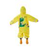Children's 3D Cartoon Rain Poncho with Reflective Strips - Boys, Girls, Toddlers, Kindergarteners