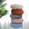 Comfortable Multifunctional Stuffed Fold Pattern Round Wheel Pillow for Kids