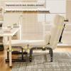 Foldable Multi-Functional Office Nap Sofa Bed: Durable, Reinforced Single Lounger for Home