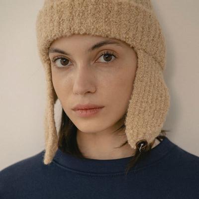 Siyazu SIAC3017 Earmuff beanie_Beige
