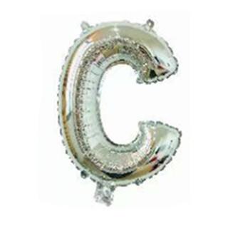 16 Inch Slim Gold Letter Aluminum Foil Balloon Bright Gold Wedding Decoration Film Balloon