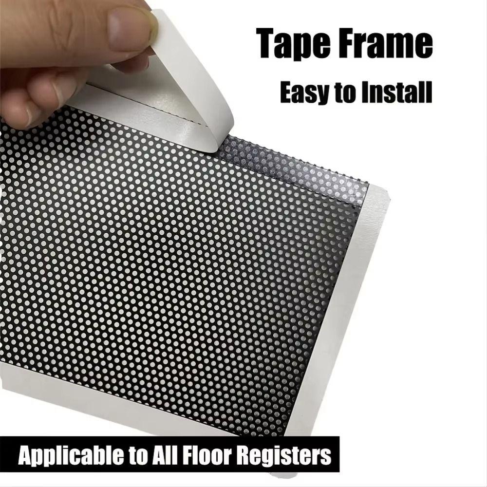 Dust-proof Magnetic Floor Vent Cover Mesh Practical Floor Ventilation Dust Net  Ceiling