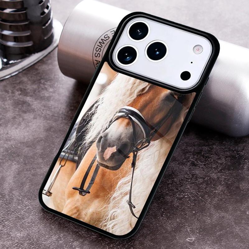 HORSE BEAUTIFUL Phone Case for iPhone 17 16 15 Pro Max Air 14 13 12 11 Plus Shockproof Cover