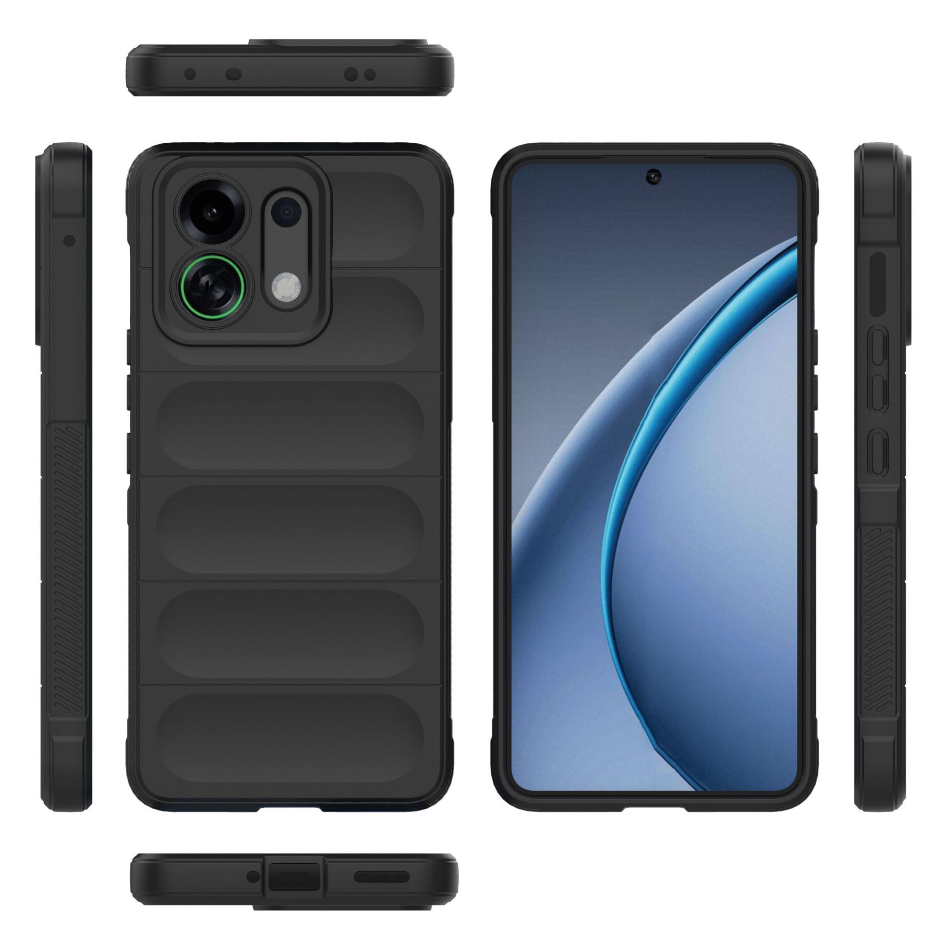 

Oppo K13 Turbo Phone Case,Soft TPU Shockproof Cover Phone Case Cover for Oppo K13 Turbo Oppo K13 Turbo чорний
