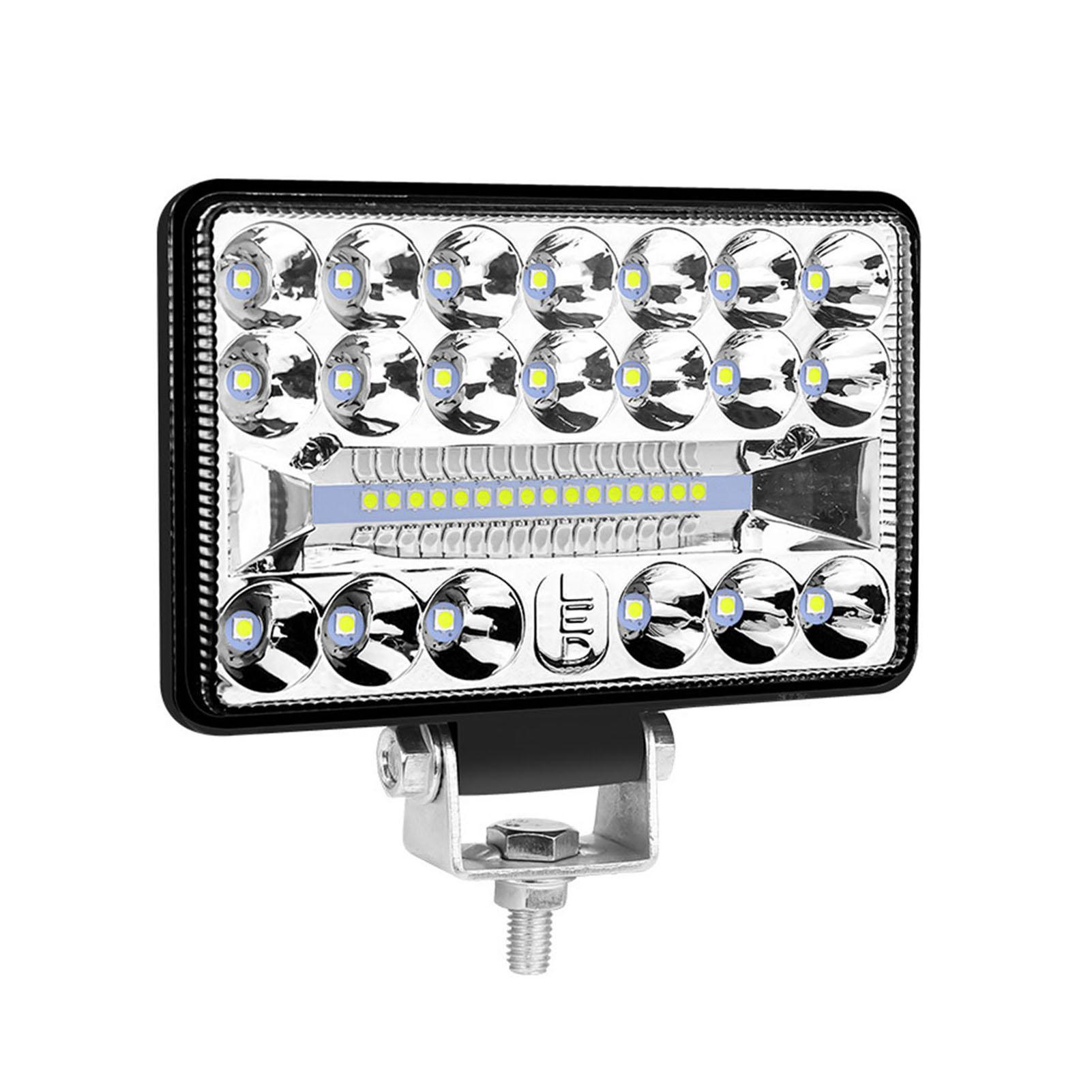 

1 шт., 108 Вт, 5 дюймов, 6500 К, светодиодный рабочий свет, противотуманный и дальний свет, водонепроницаемые прожекторы и точечные комбинированные фонари для type 2 чёрный