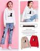 2026 Autumn Women's Korean-Style Oversized Hoodie with Velvet