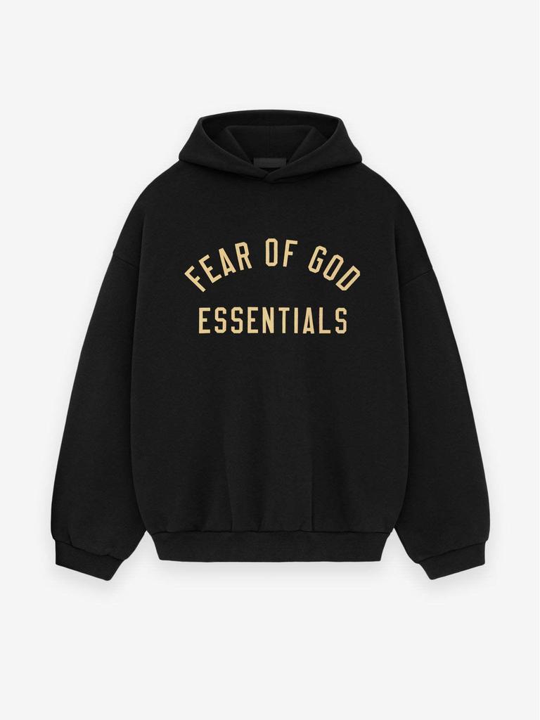 2024FW Essentials Geprägter Schwerer Fleece-Hoodie