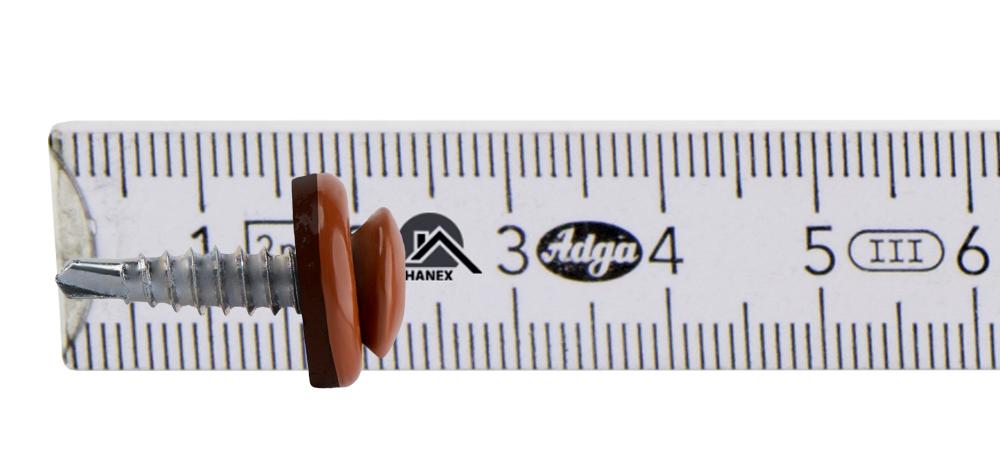 Farmer screws GTF02P Panhead 4.8x20mm RAL 8004
