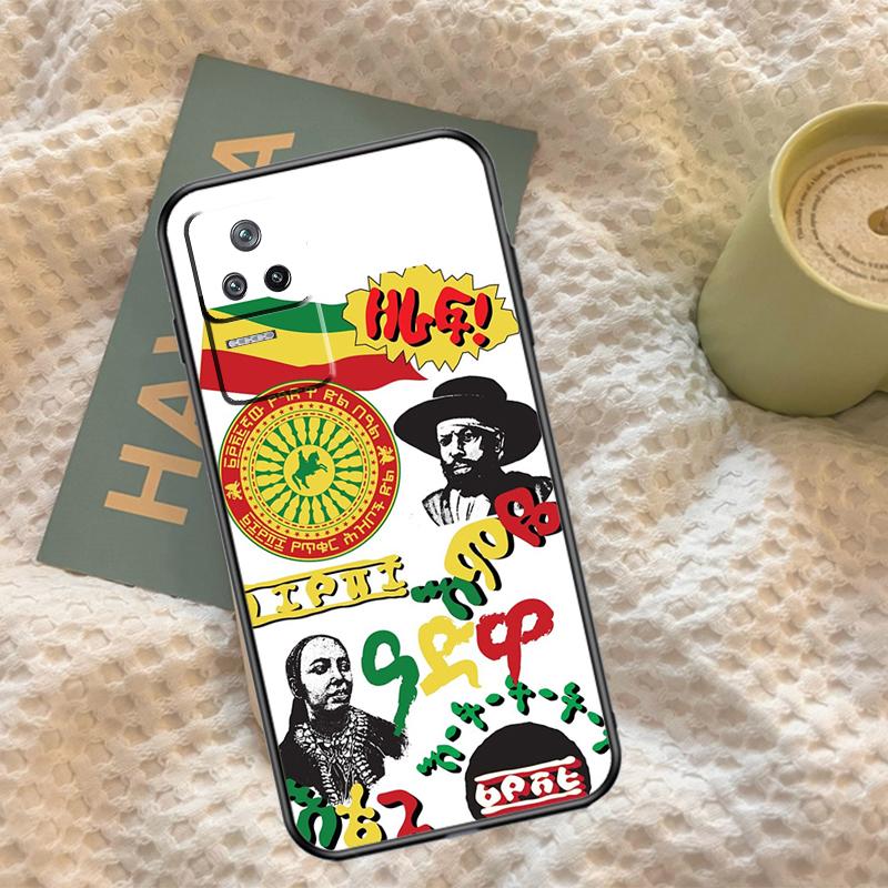 Emperor Menelik Ii Of Ethiopia Adwa Case For Xiaomi 14T Pro 11T 12T 13T 13 14 15 Ultra POCO X7 Pro X3 X5 X6 M6 F5 F6 Pro Cover