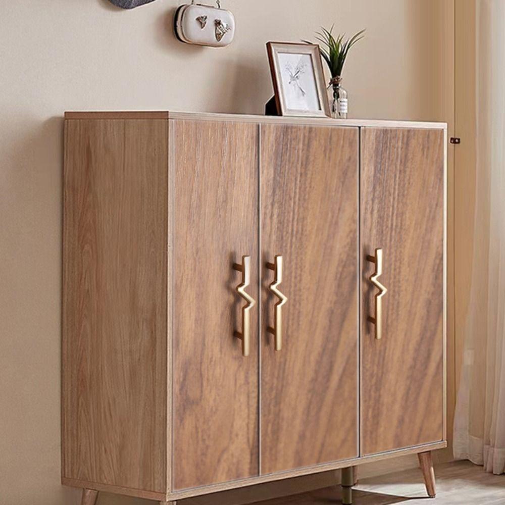 2pcs Modern Cabinet Handles Retro Drawer Knobs Fashion Wardrobe Door Pulls  Dresser