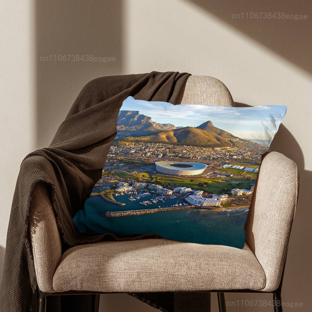 Пейзаж Африка Кабо-Верде Наволочка Для Подушки 45*45см,55*55см,30*30см Для Домашней Спальни Декора И Защиты 30cmx30cm