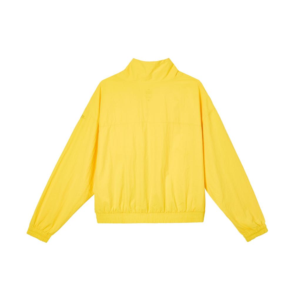 Nike Sportswear Tech Pack Solid Zip Pocket Woven Collar Jacket Women Outerwear Yellow DQ6658-719