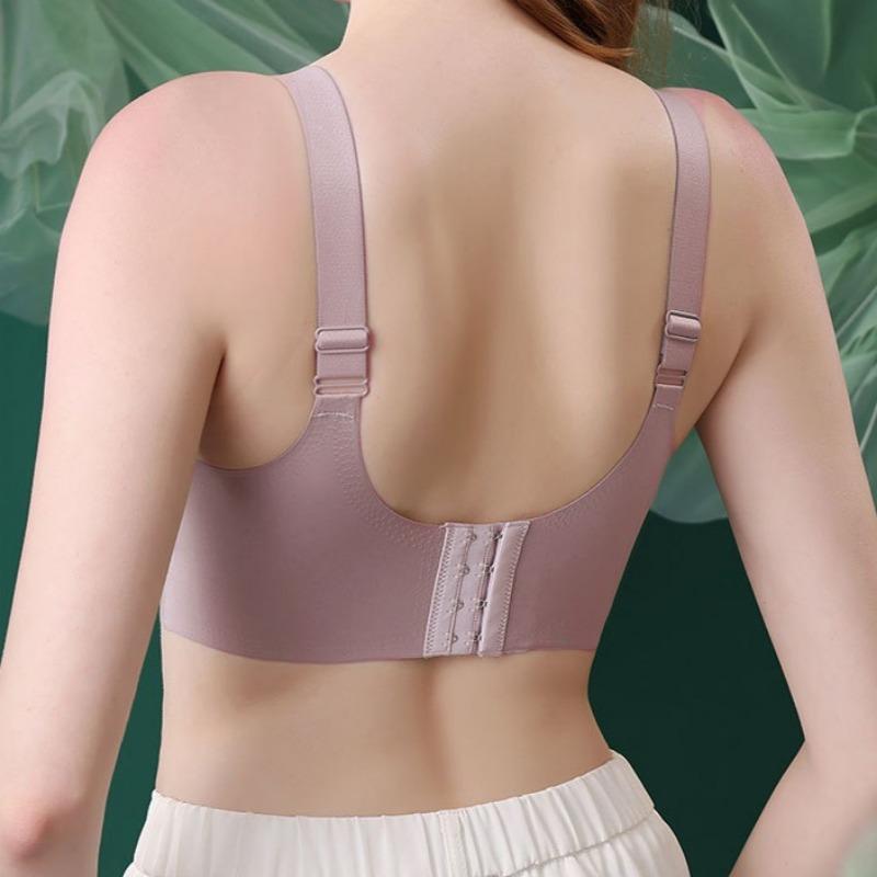 Seamless Fixed Full Cup Bra with Large Breasts To Make Them Look Smaller Gathered Breasts To Hold Side Breasts and Prevent Sagging Without Underwire