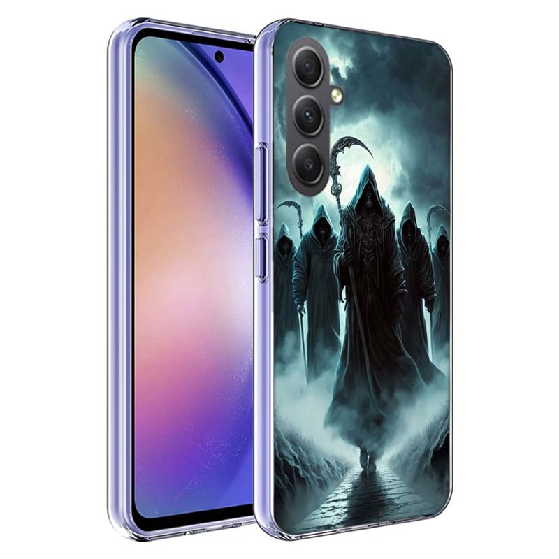 Death Grim Reaper Skull Phone Case For Samsung A70 A50S A40 A30 A20E A16 A26 A36 A56 A17 Galaxy Note 20 10 9 8 A71 A51 A41 A31 A