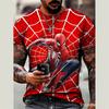 Boys Clothes Girls Kids Spider Man Anime Super Hero Tshirt Summer Men T-shirt Women Tees Tops