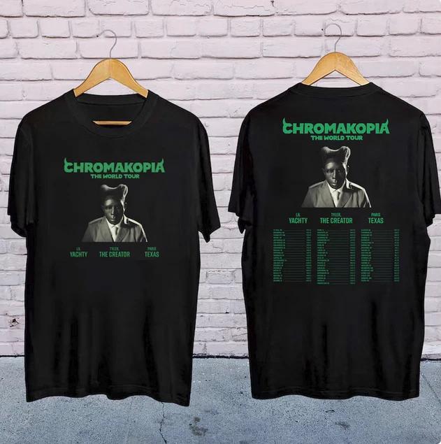 Graphic Tyler the Creator Shirt, 2025 Tyler the Creator Chromakopia Tour Shirt S