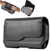 Leather Phone Holster Belt Clip Horizontal Style Phone Leather Cover Pouch  Sports Tool
