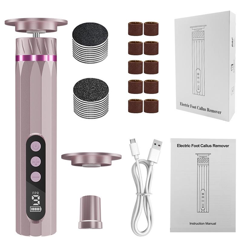 Dual-Function Automatic Pedicure & Nail Art Machine with Two Heads and Nine Grinding Gears