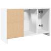 Vidaxl Under-Sink Cabinet, White 90X29X55 Cm, Wood-Based Material