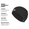 Adidas Alphaskin Beanie, Black/Silver Reflective F23, One Size, Black/Silver Reflective F23, One Size, Black/Silver Reflective F23, One Size