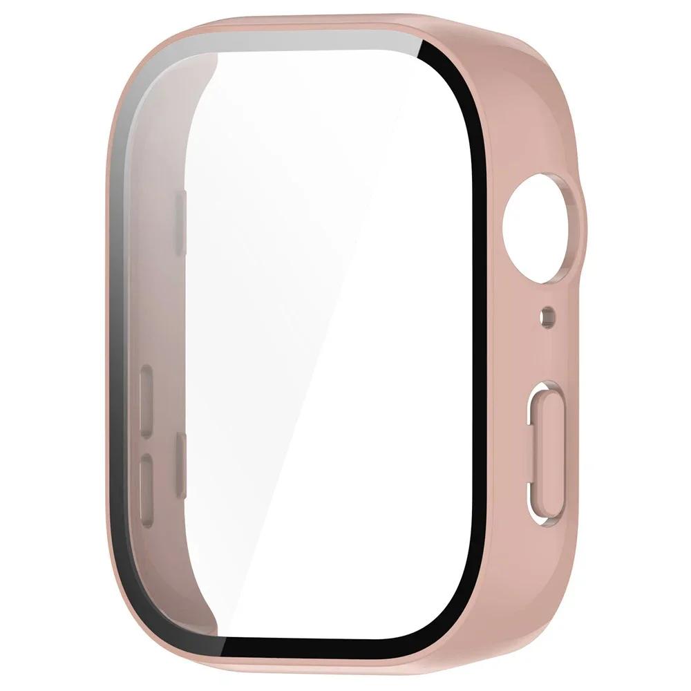 Tempered Glass + PC Cover for Huawei Watch Fit 3 Full Coverage Protective Bumper Case for Huawei Fit 3 correas band Accessories