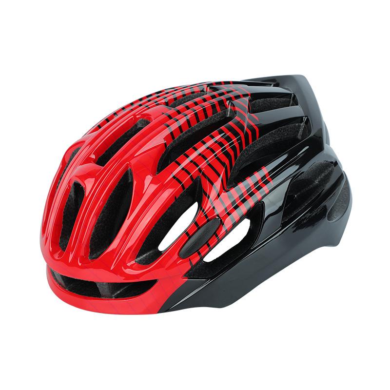 

Новый шлем для велосипеда «все в одном», шлем для горного и шоссейного велоспорта, шлем для скейтборда и роликовых коньков L красный черный