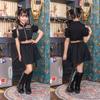 Halloween Cosplay Toxic Cat Kids Girls 120cm Black [Clearstone]
