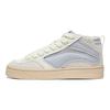 Li Ning Wei Wu Versatile Comfortable Non-Slip Shock Absorbing Mid-Top Skate Shoes Women Skate Shoes White Purple AECT052-3