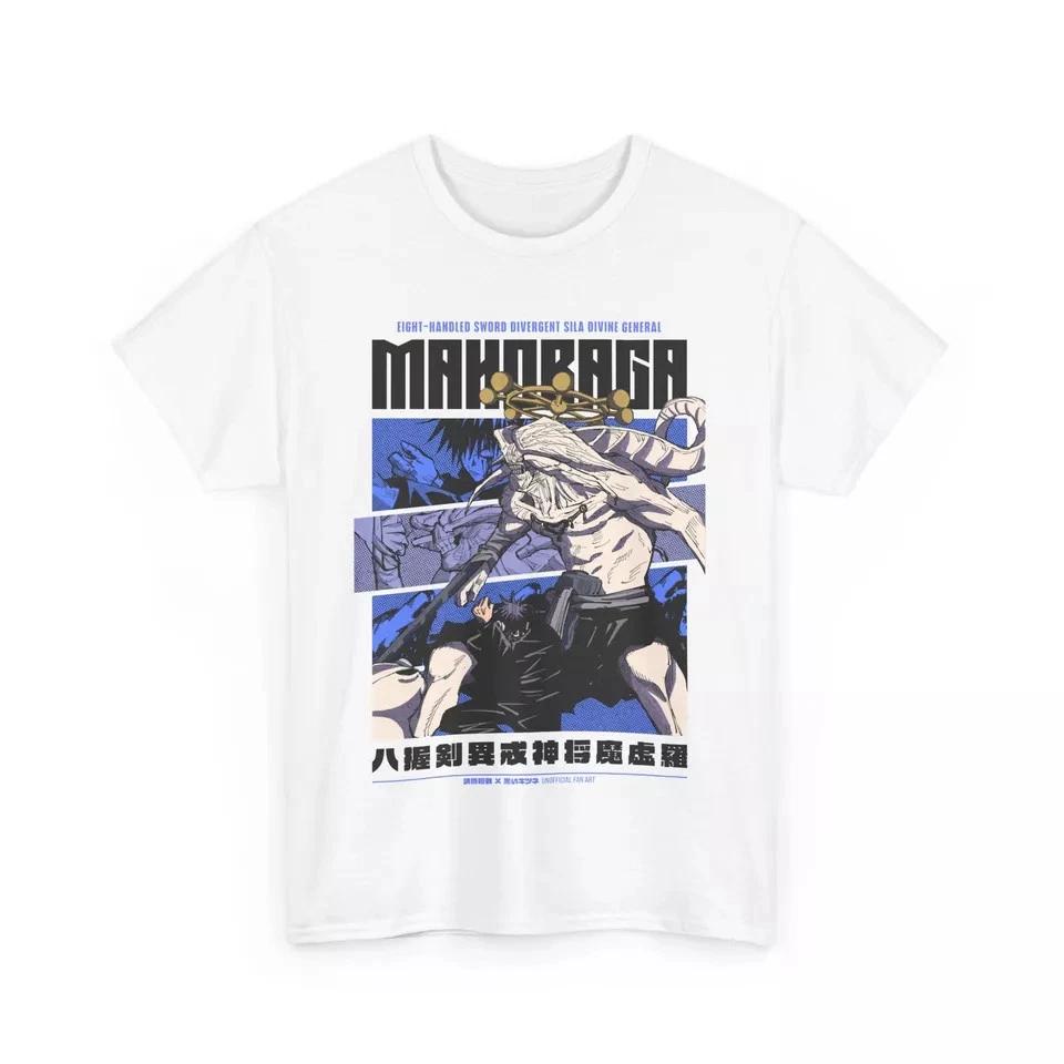 Mahoraga Tshirt Jujutsu Kaisen Gojo Satoru Megumi Fushiguro Soft Shirt White S