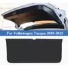 For Volkswagen VW Tacqua 2019 - 2026 Car Trunk Door Anti Kick Pad Tailgate Anti-Scratch Protective Sticker Interior Cargo Liner