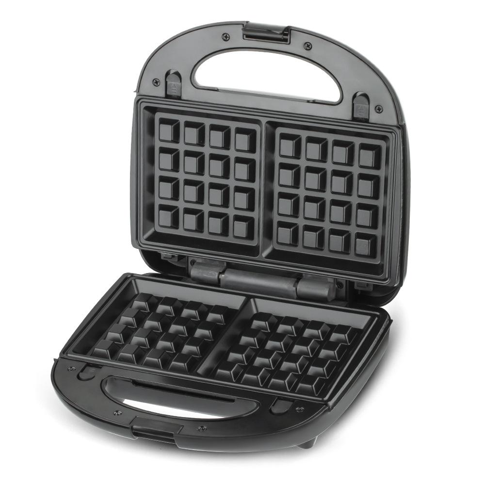 3-In-1 Sandwich Maker Breakfast Machine Double-Sided Heating Multifunctional Toast Waffle Maker