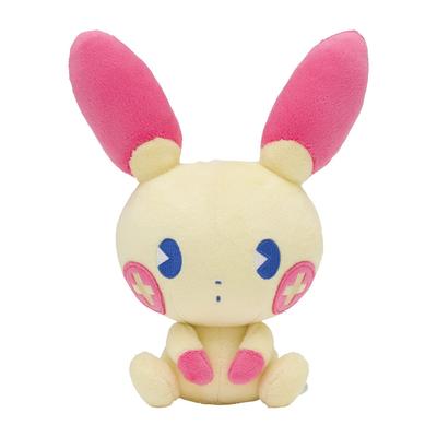 Pokémon Center Original Plush Toy Psycho Soda Refresh Plusle 19 X 16 X 10.5 Cm (H X W X D)