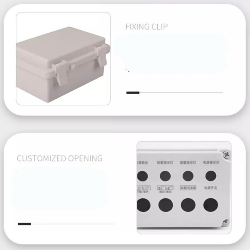 Waterproof Electrical Junction Box Enclosure With Hasp Distribution Boxes