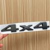 3D Chrome Black Nameplate 4X4 Logo Emblem Car Rear Trunk Sticker Badge for Jeep Grand Cherokee Wrangler Compass Accessories