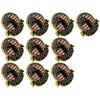 Fashionable Veterans Lapel Pins Portable Service Commemorative Brooch Sturdy Alloy Pins Decoration for Adults Daily Use