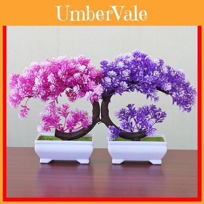 Artificial Plant Pot With Mini Tree Home Decor For Living Room And Office