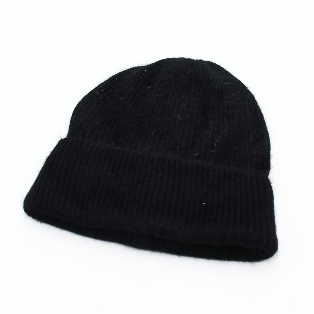 Seasonal Solid Color Wool Knitted Hat Internet Celebrity Bag Head Cold Hat Simple Warm Leisure