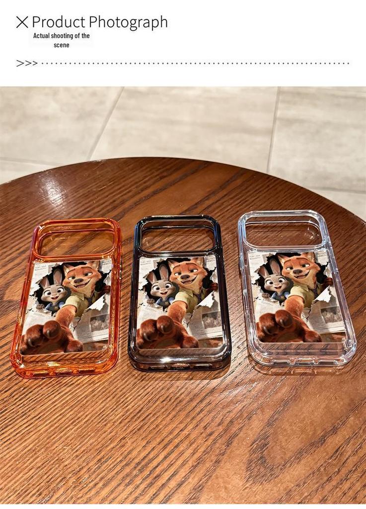 Compatible with Apple iPhone 17 Pro Max Case: New Zootopia Design for a Premium Experience.