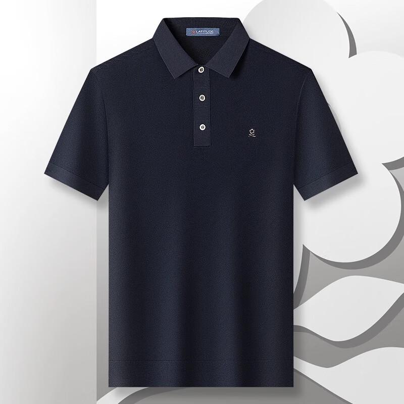 

MONTAGUT Men s Short Sleeve Knit Business Polo Shirt 2XL