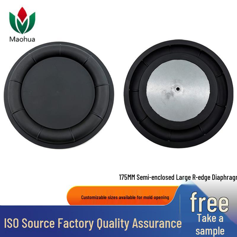 7-inch 175mm R-edge Passive Radiator with Vibrating Diaphragm and Reinforced Bass Membrane