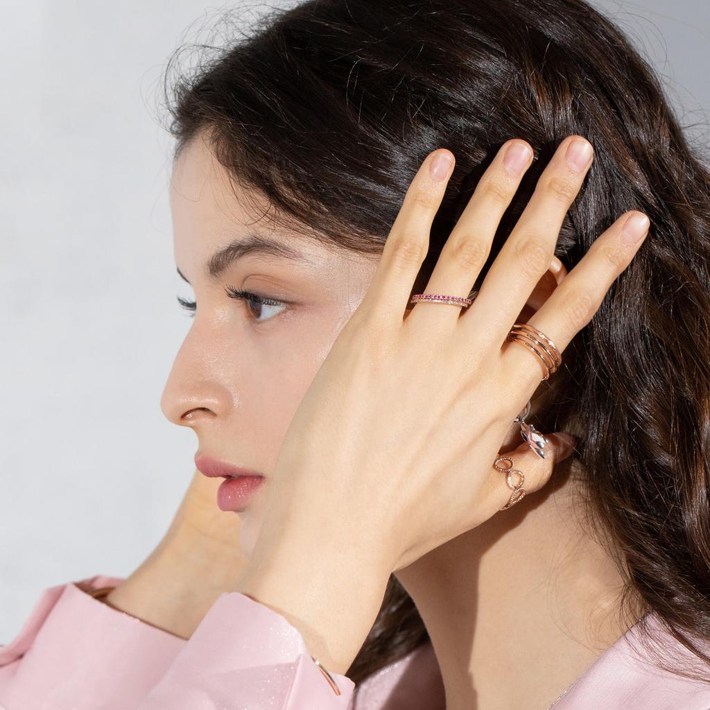 Mezmic Art Triple 14K Gold Ring