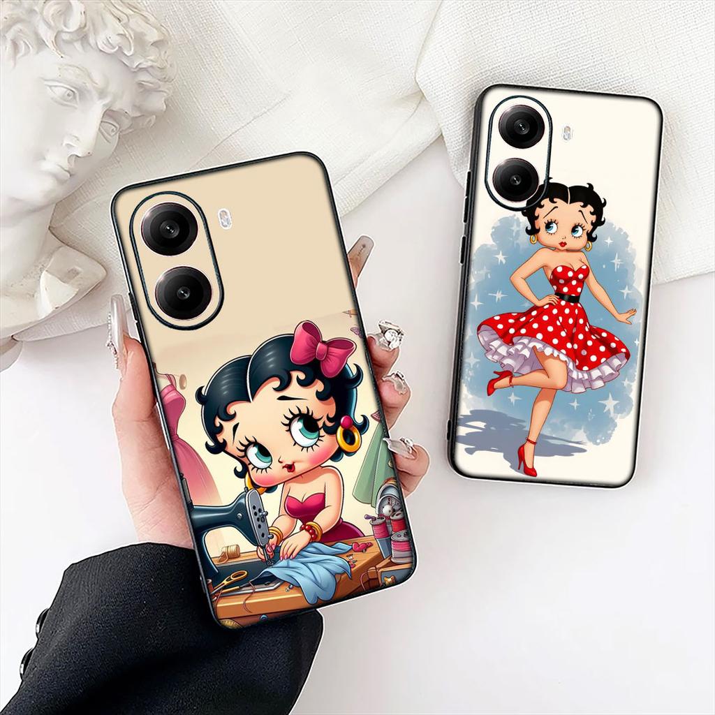 Comics B-Bettys Anime B-Boops Phone Cover for Xiaomi Poco C85 C65 C75 X7 X6 M6 M8 F7 F8 Ultra F6 Pro 4G 5G Protective Case