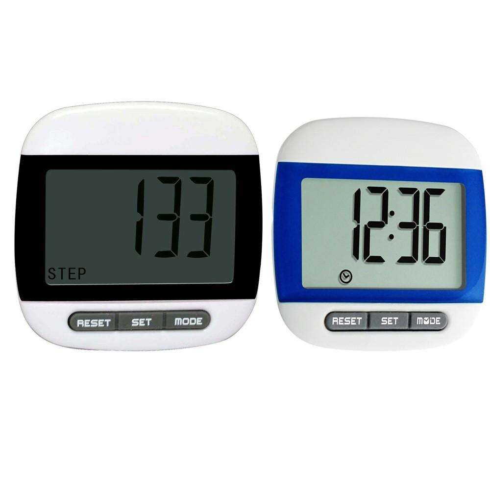 Compact Size Digital Pedometer ABS Fitness Tracker Portable Step Counter Fitness