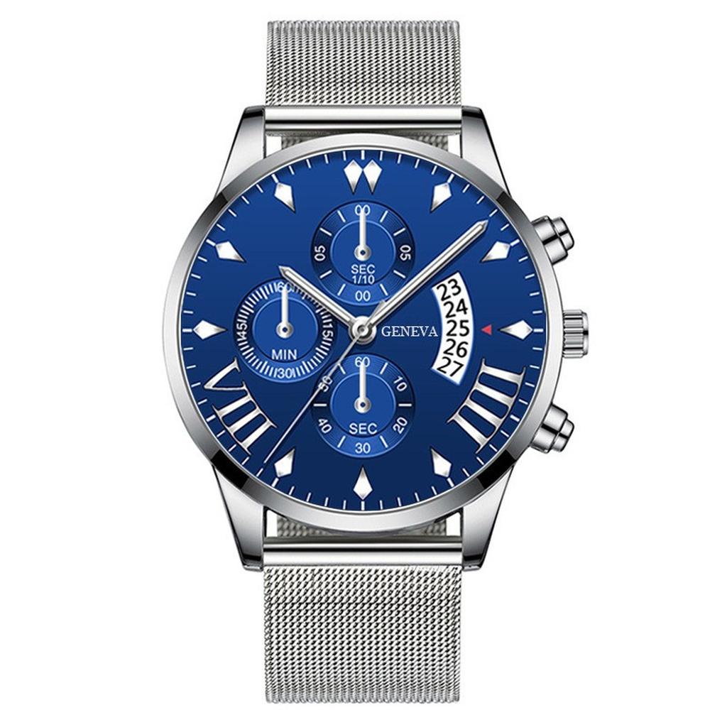 Men's Waterproof Luminous Running Alarm Clock Watch