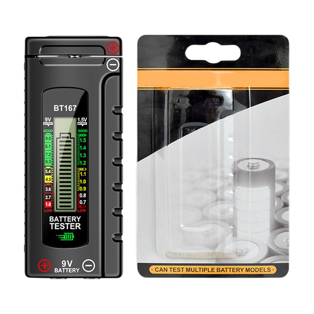

Легко проверяйте батарейки D C AA AAA 9V с помощью цифрового тестера BT167 BT169 BT167